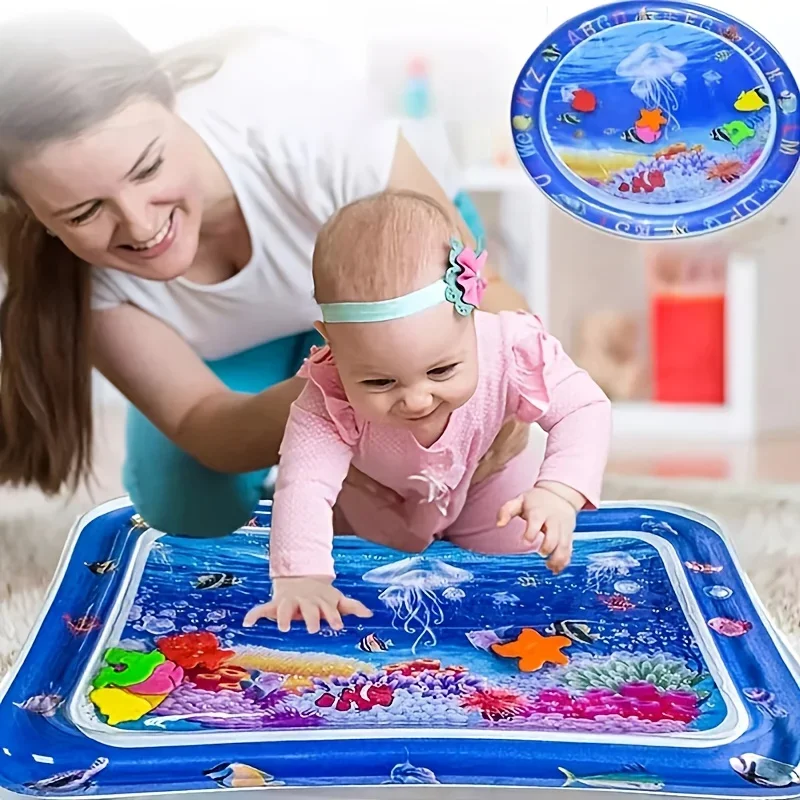 Baby Nursery Pillow - Infinno Inflatable Tummy Time Mat Premium