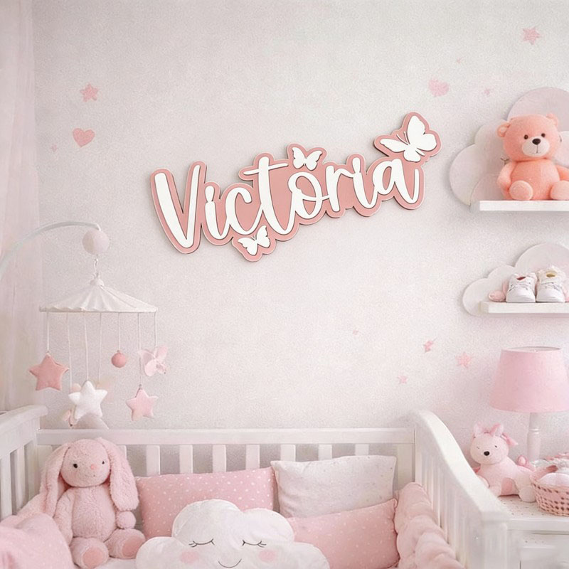 1Pc Custom Cartoon Butterfly N - Baby Nursery Ornaments 评论和价格
