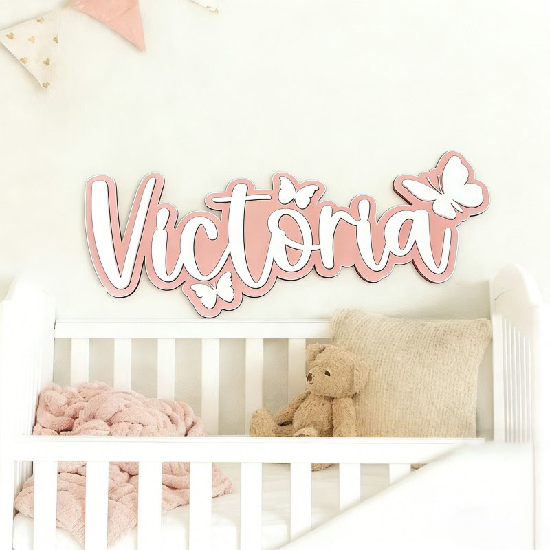 1Pc Custom Cartoon Butterfly N - Baby Nursery Ornaments 评论和价格