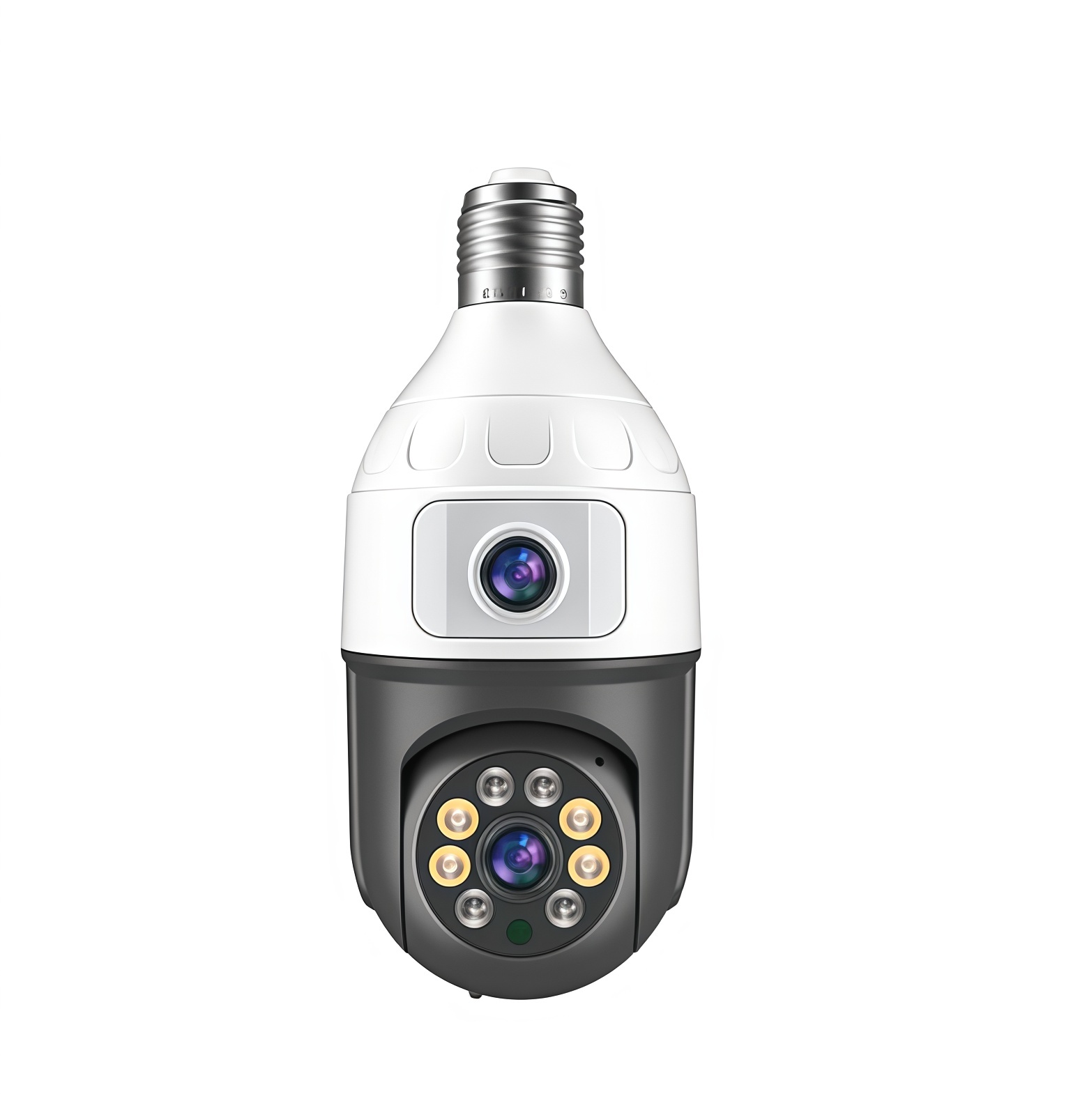 4MP Bulb E27 Dual Lens 360 Ind - Baby Monitor Split Screen 评论和价格