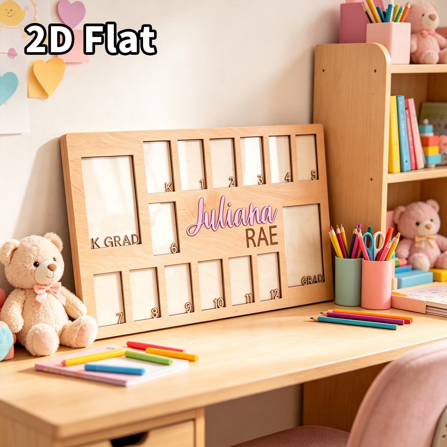 1Pc Custom Grade Photo Frame W - Baby Nursery Frames 评论和价格