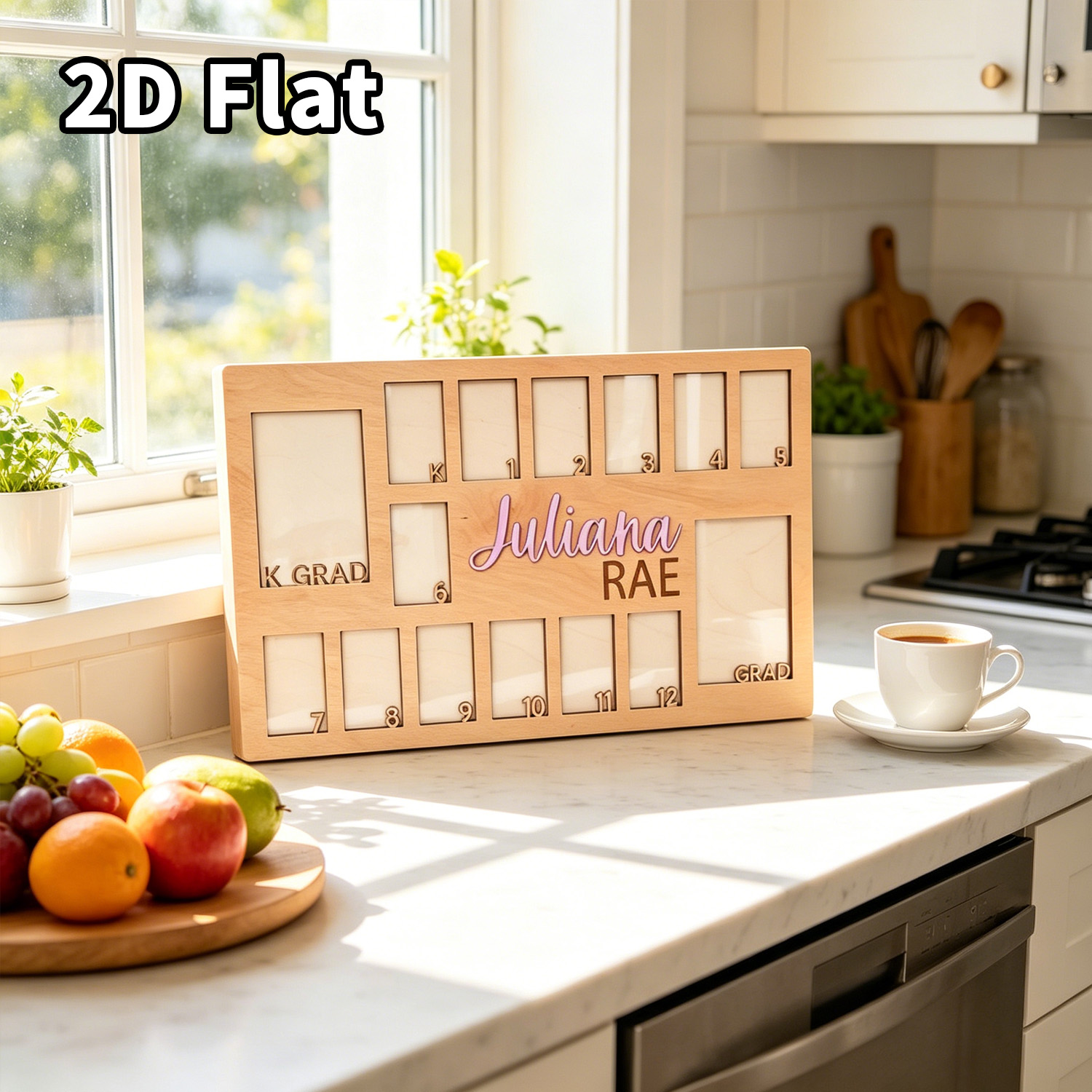 1Pc Custom Grade Photo Frame W - Baby Nursery Frames 评论和价格
