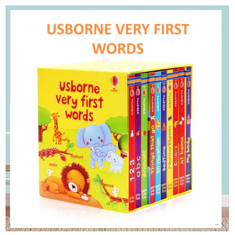 Usborne Very First Words 10 Ba - Baby Nursery Age 评论和价格