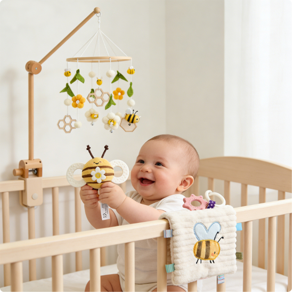 Baby Crib Mobile Rattle Toy Fo - Crib Mobile Musical 评论和价格