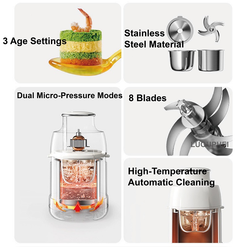 220V Baby Food Processor All-S - Baby Food Processor 评论和价格