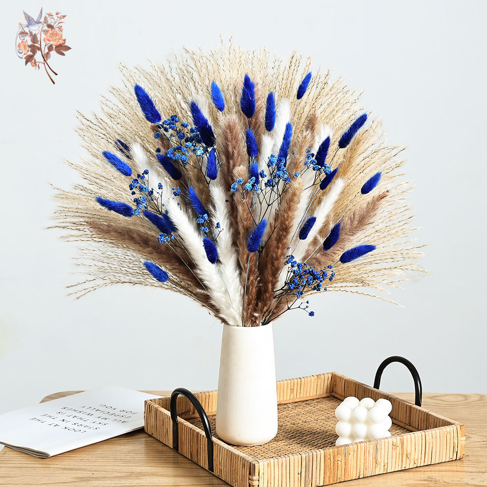 70 Stem Blue Fluffly Rabbit Ta - Baby Nursery Ornaments 评论和价格
