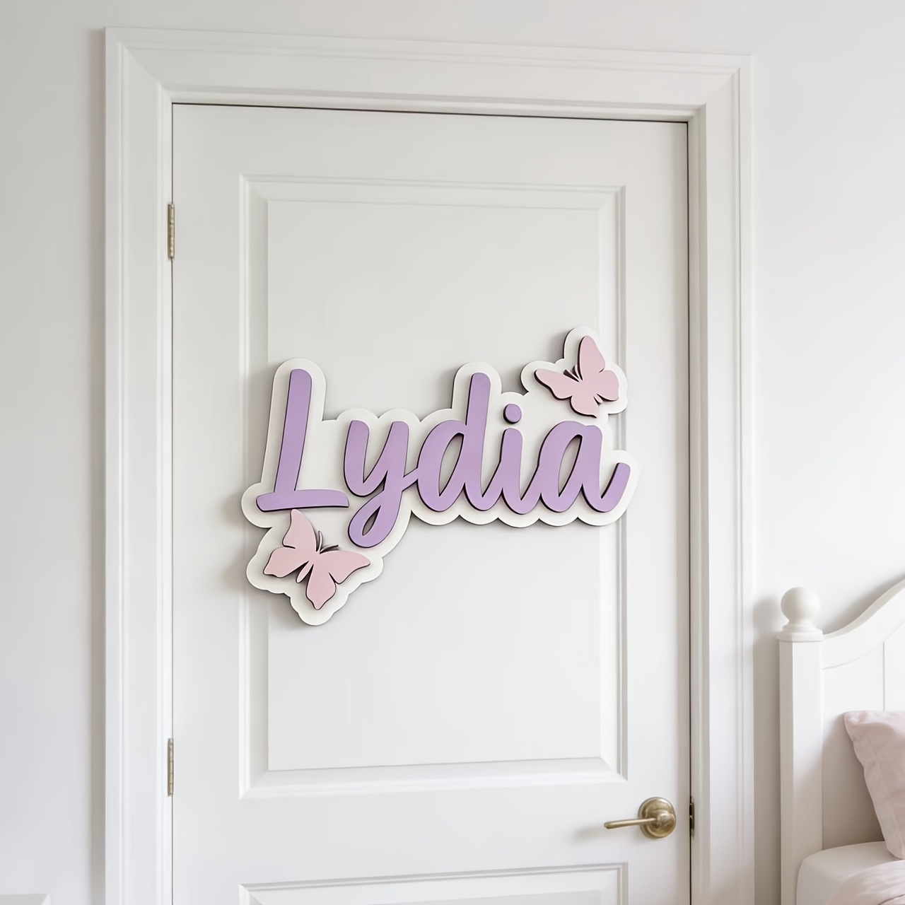 Personalized Blue & Pink Butte - Baby Nursery Ornaments 评论和价格