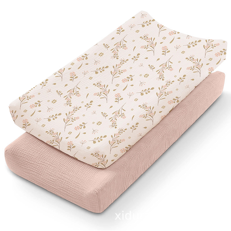 2PCS Baby Changing Pad Cover M - Changing Table Topper 评论和价格