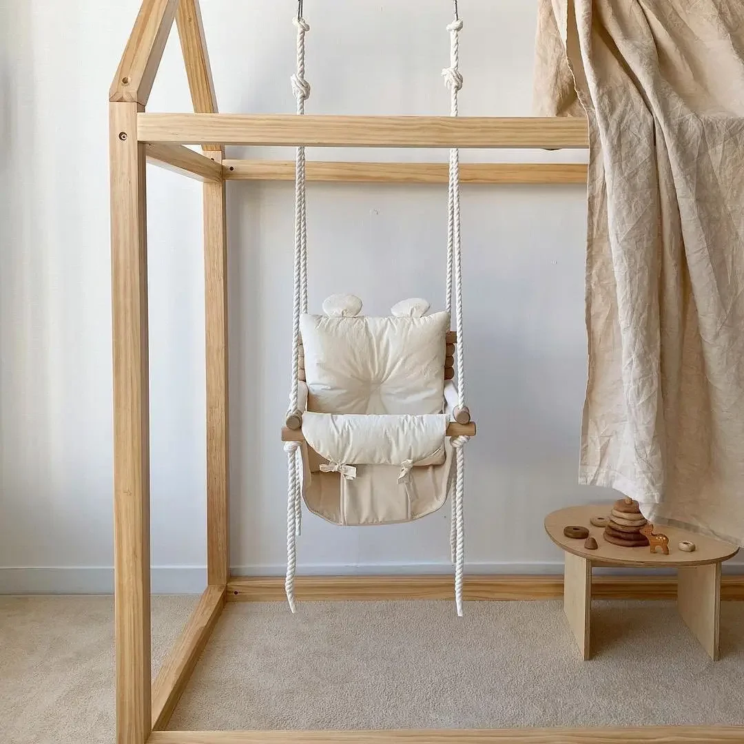 Baby Indoor Hanging Swing Infa - Baby Nursery Basket 评论和价格