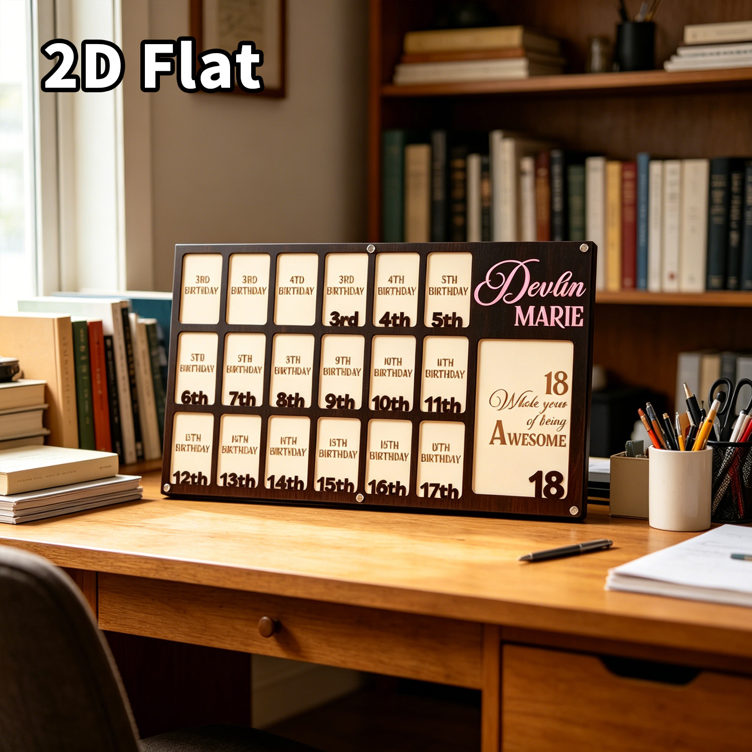 1Pc Custom Grade Photo Frame W - Baby Nursery Frames 评论和价格