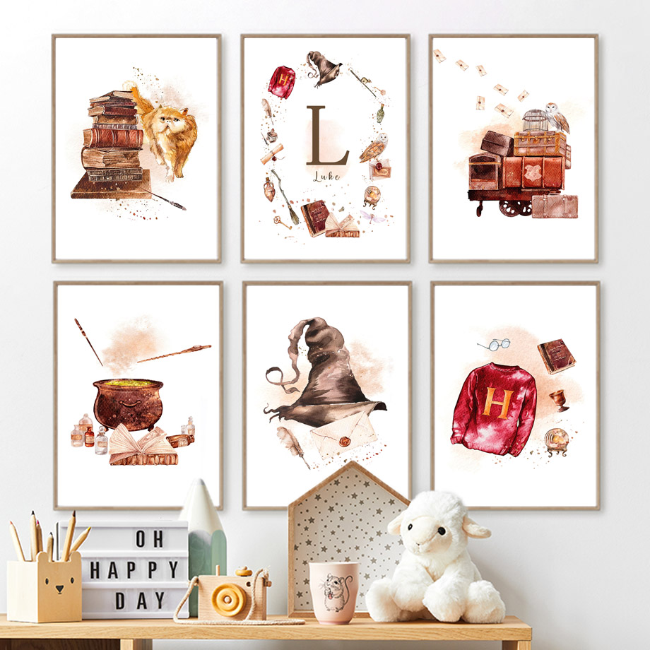 Alphabet Wall Art Canvas Paint - Baby Nursery Books 评论和价格