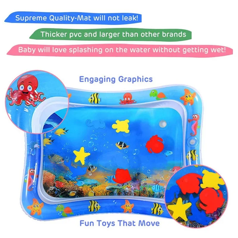Baby Playing Water Mat Toddler - Baby Nursery Cushion 评论和价格