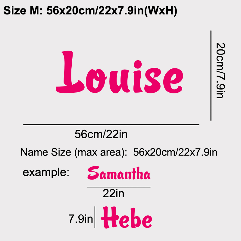 Personalized Name Vinyl Decal  - Baby Nursery Stickers 评论和价格