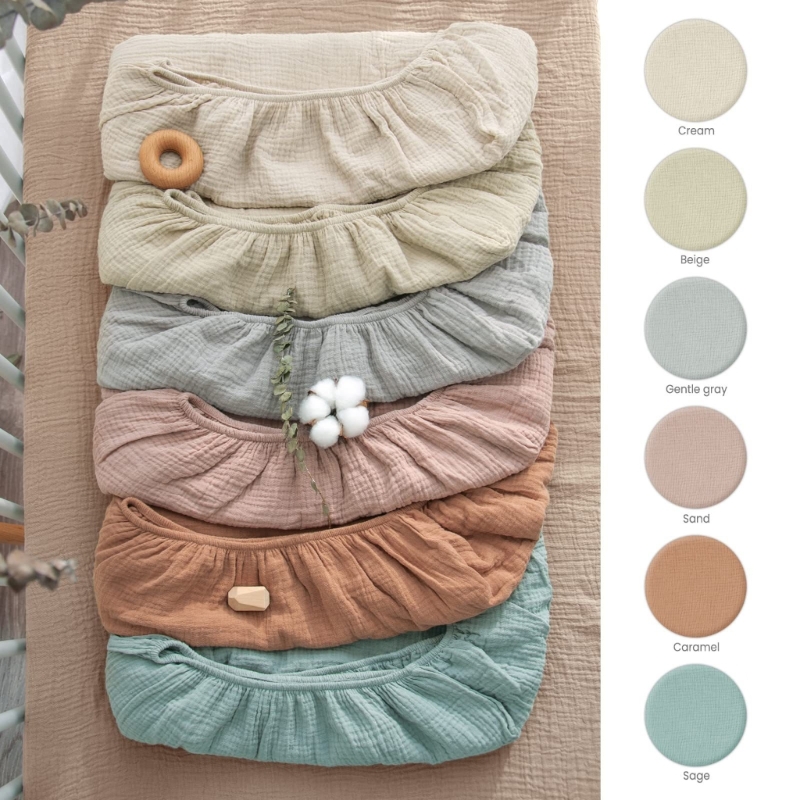Soft Breathable Muslin Cotton  - Baby Nursery Cushion 评论和价格