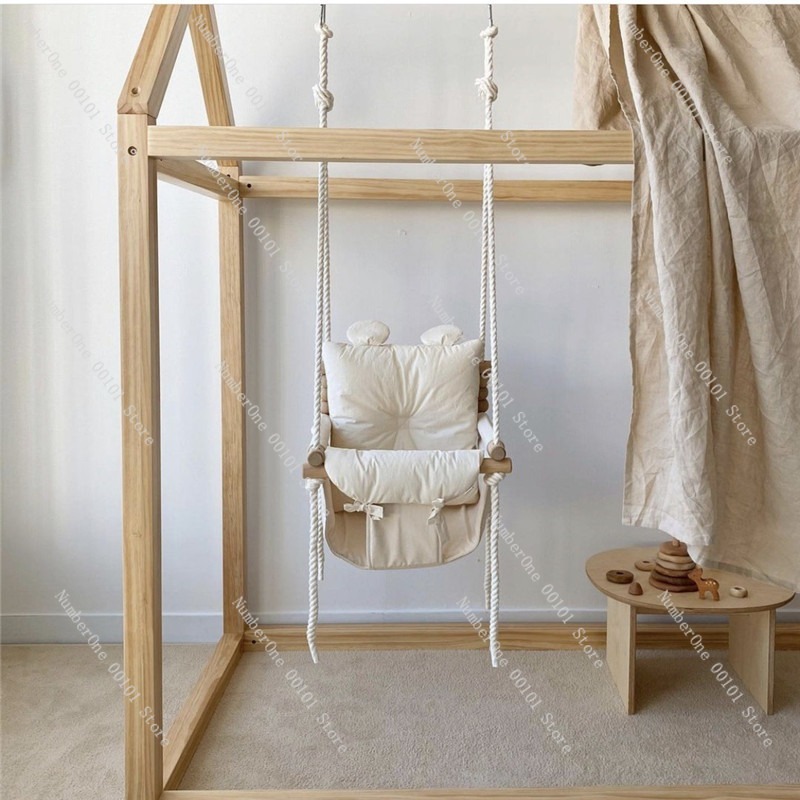 Korean Style Indoor Hanging Ch - Baby Nursery Basket 评论和价格