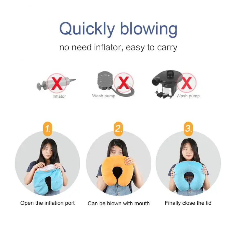 1/3/4Pcs Travel Pillow Car Air - Baby Nursery Pillow 评论和价格