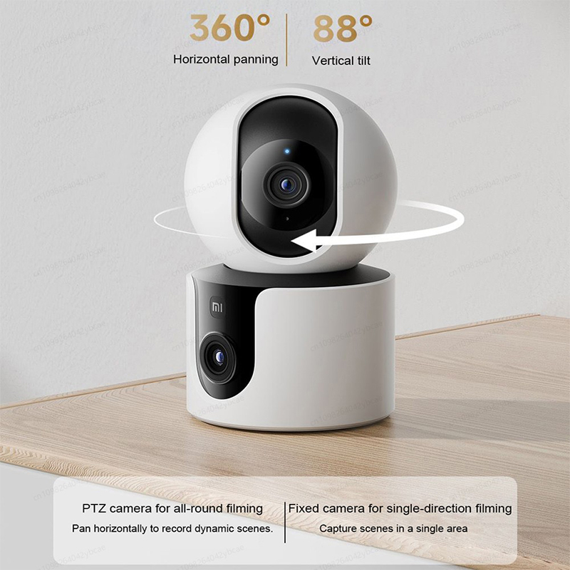 XIAOMI Smart Camera C300 Dual  - Baby Monitor Split Screen 评论和价格