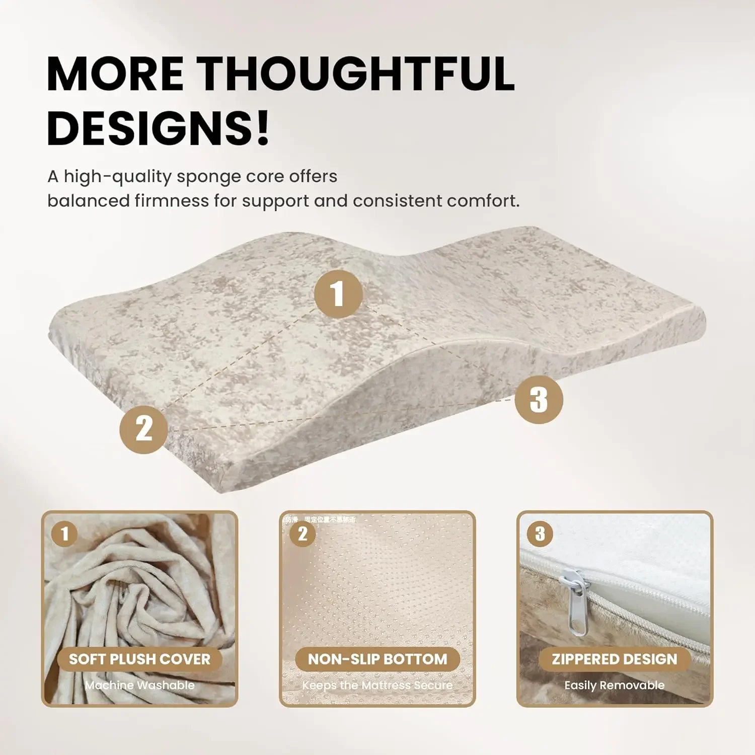 Lash Bed Foam Topper, Massage  - Changing Table Topper 评论和价格