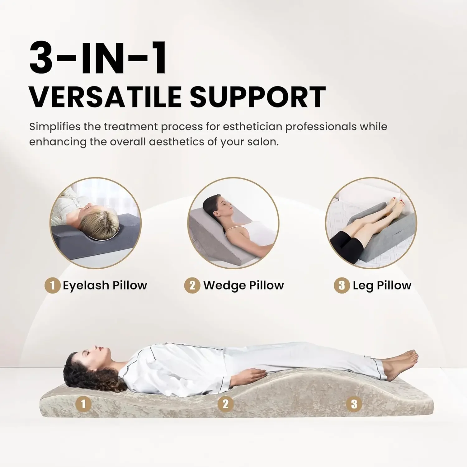 Lash Bed Foam Topper, Massage  - Changing Table Topper 评论和价格