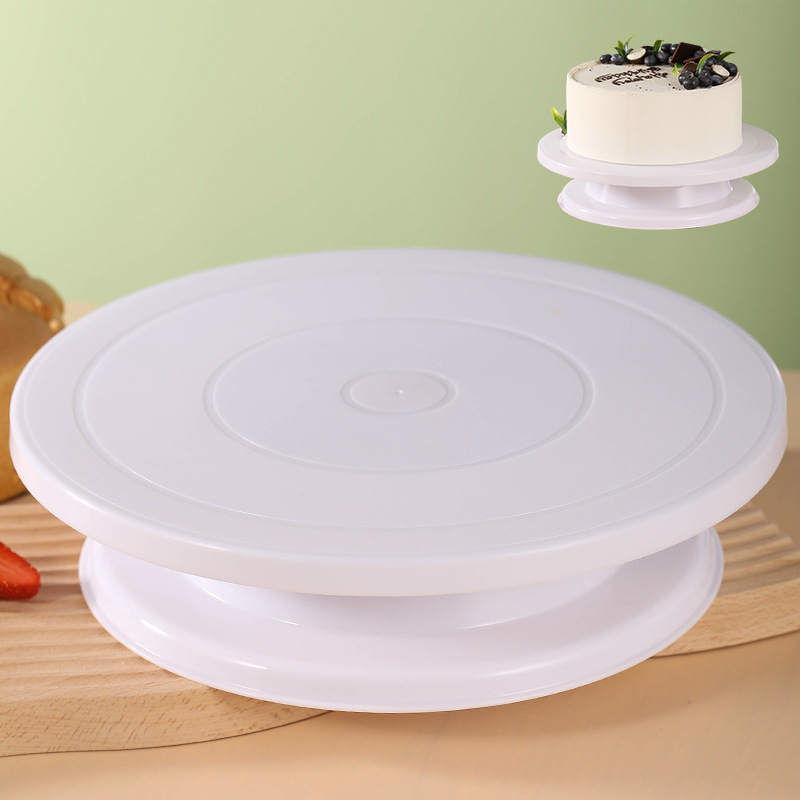 11inch Plastic Cake Turntable  - Changing Table Topper 评论和价格