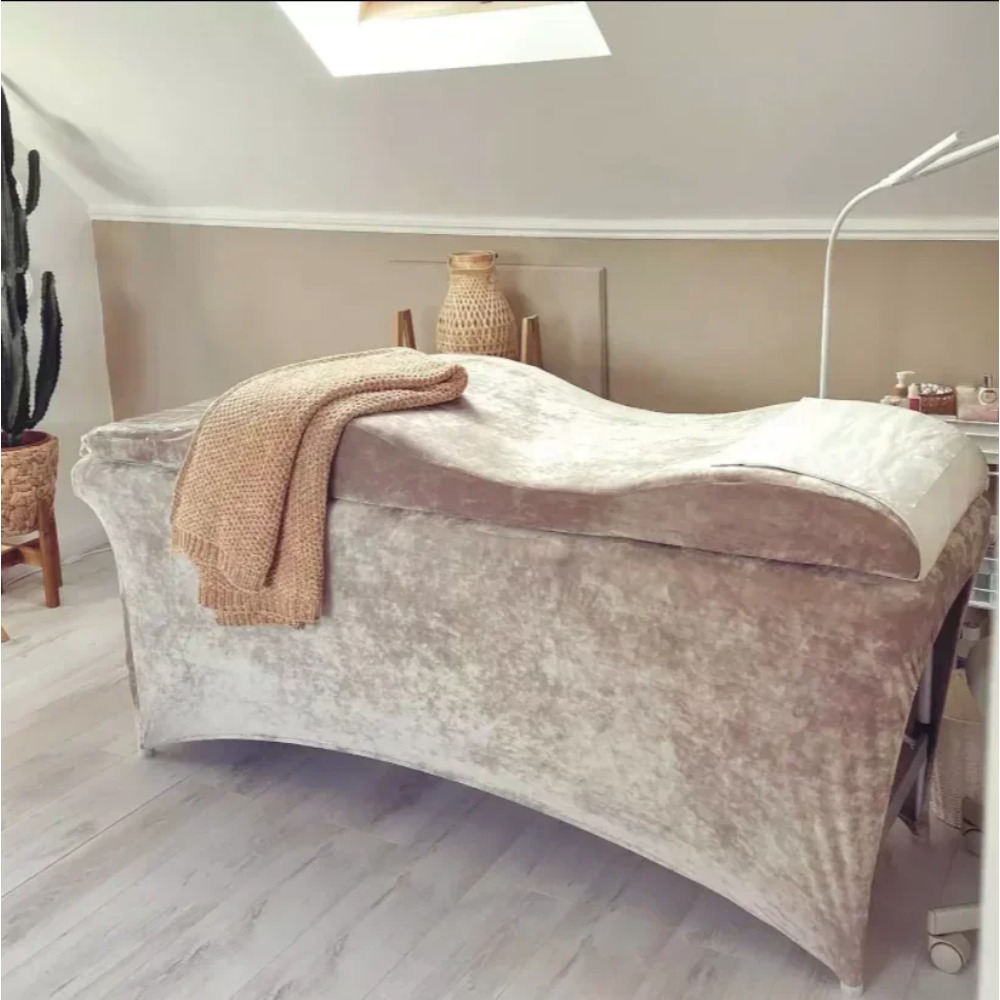 Lash Extension Bed Curved Desi - Changing Table Topper 评论和价格