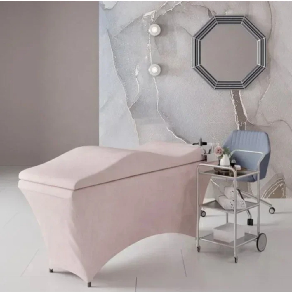 Lash Extension Bed Curved Desi - Changing Table Topper 评论和价格