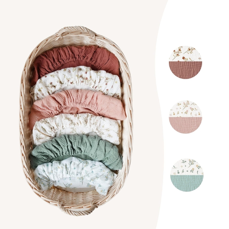 Baby Fitted Sheets Nursing Cri - Baby Nursery Pillow 评论和价格