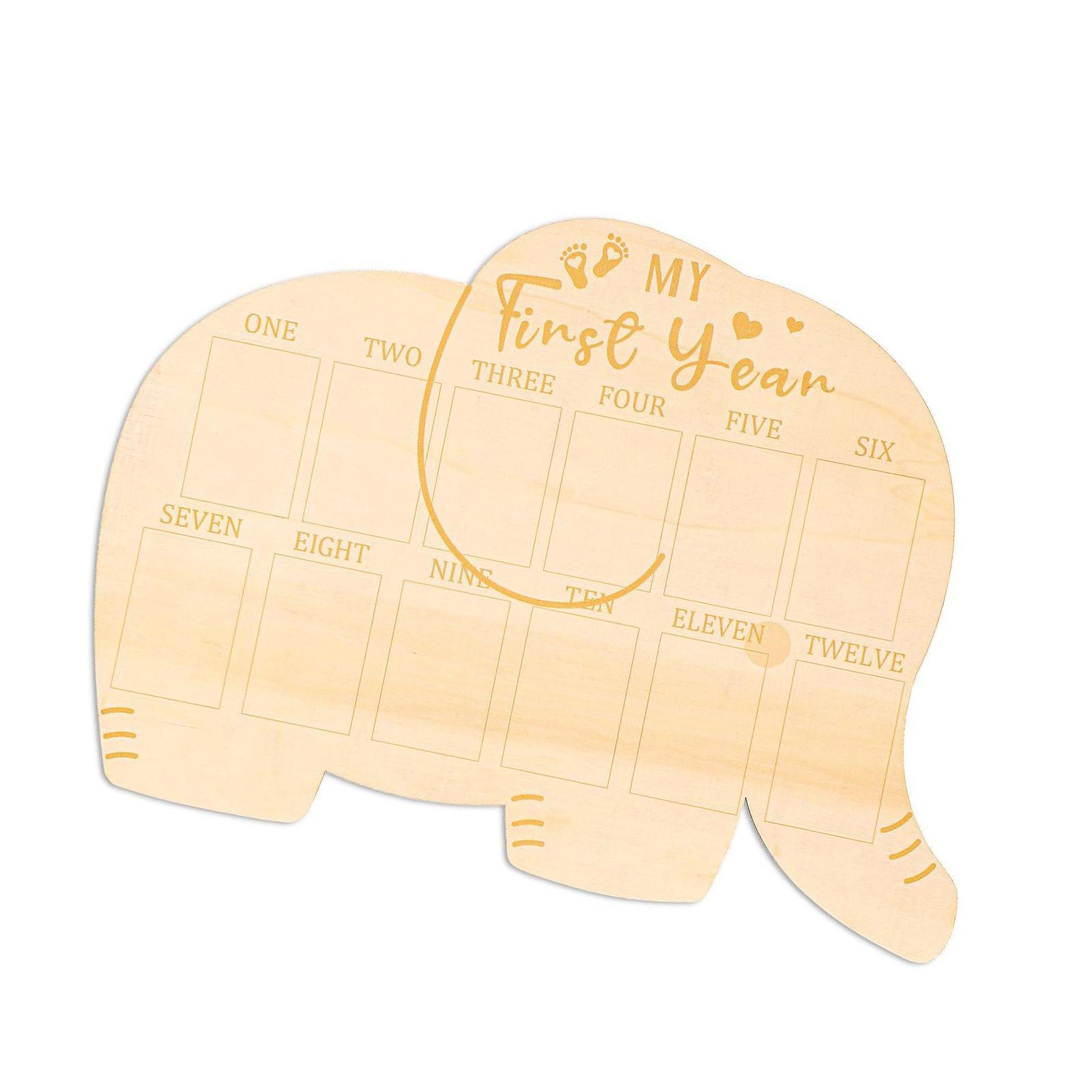 Baby First Twelve Months Photo - Baby Nursery Frames 评论和价格
