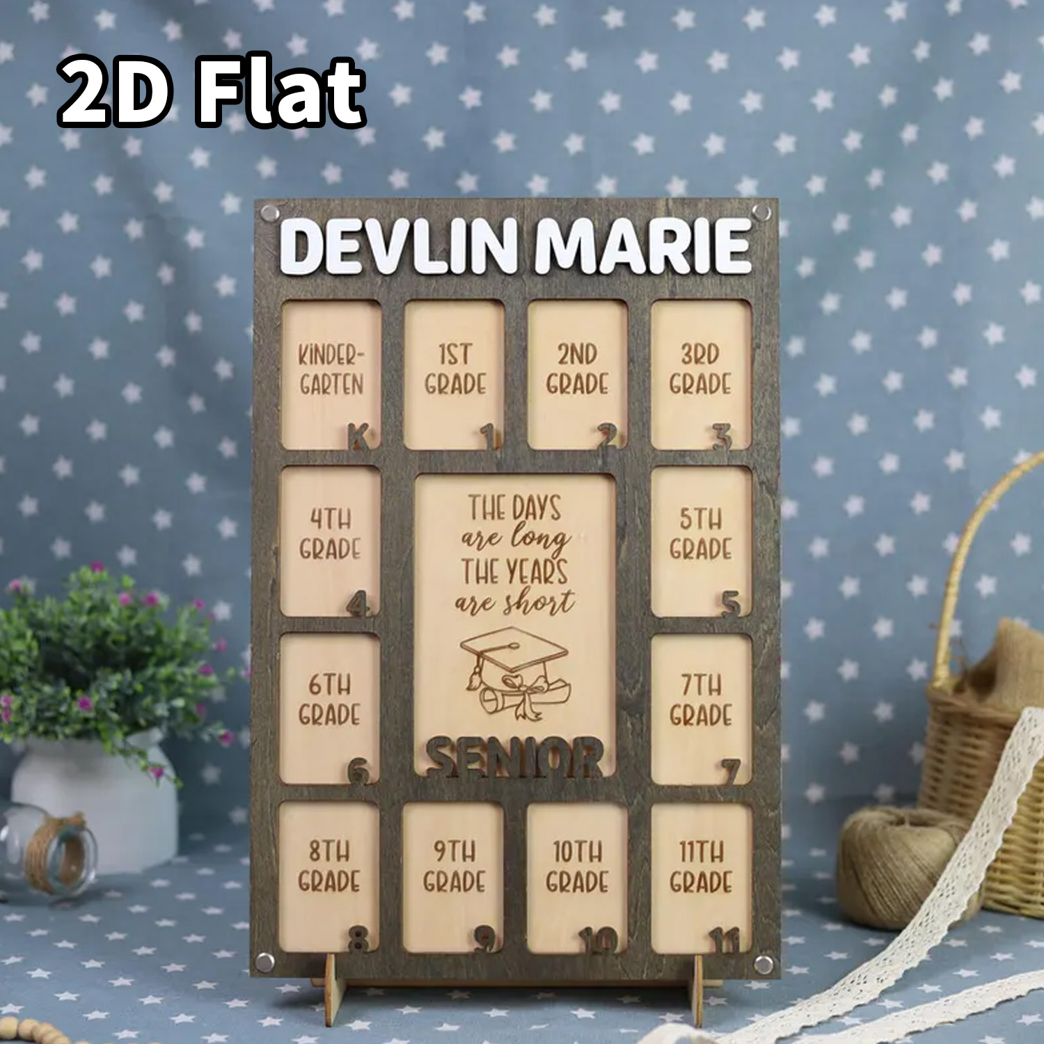1Pc Custom Grade Photo Frame W - Baby Nursery Frames 评论和价格