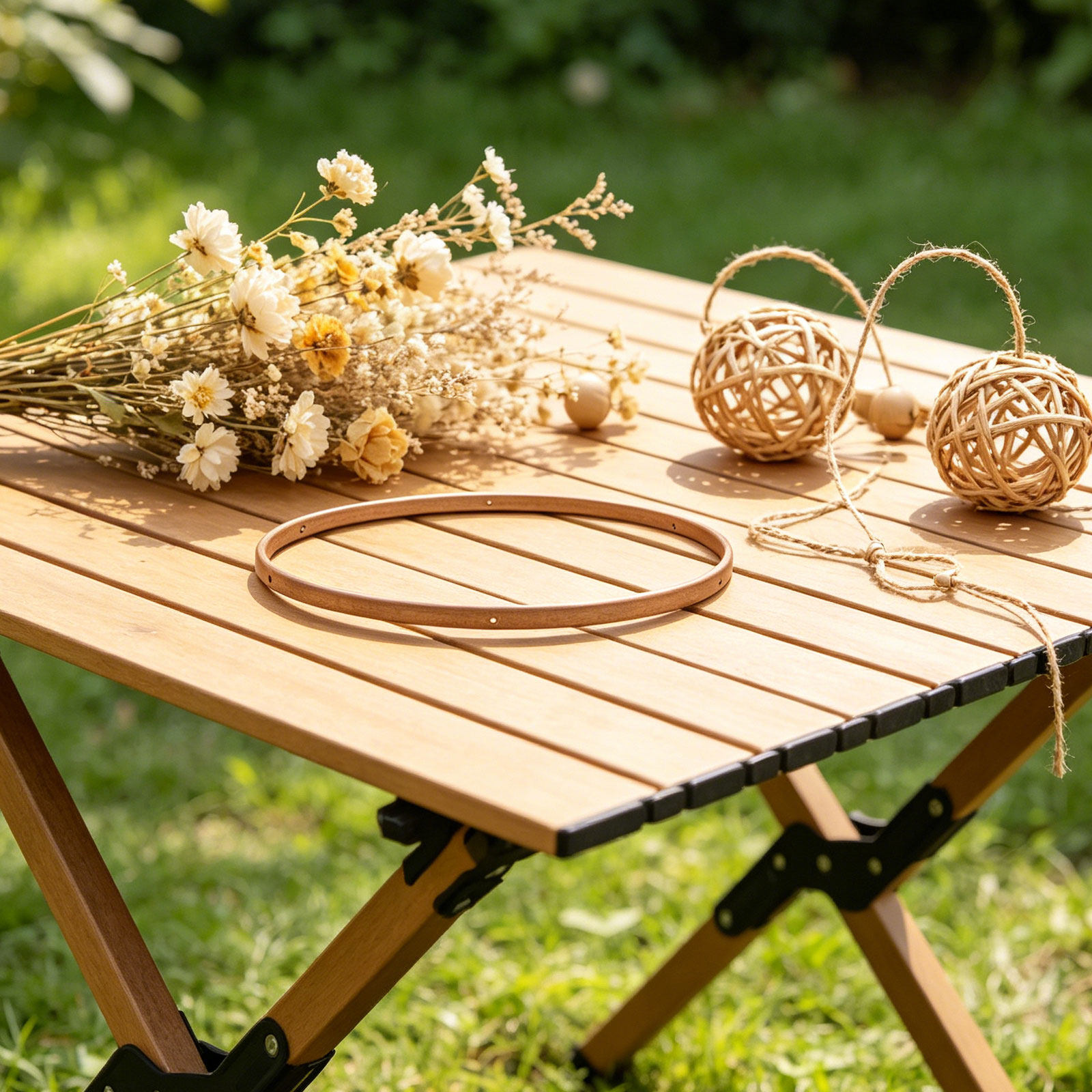 7.8 Bamboo Rings Nursery Mobil - Baby Nursery Frames 评论和价格