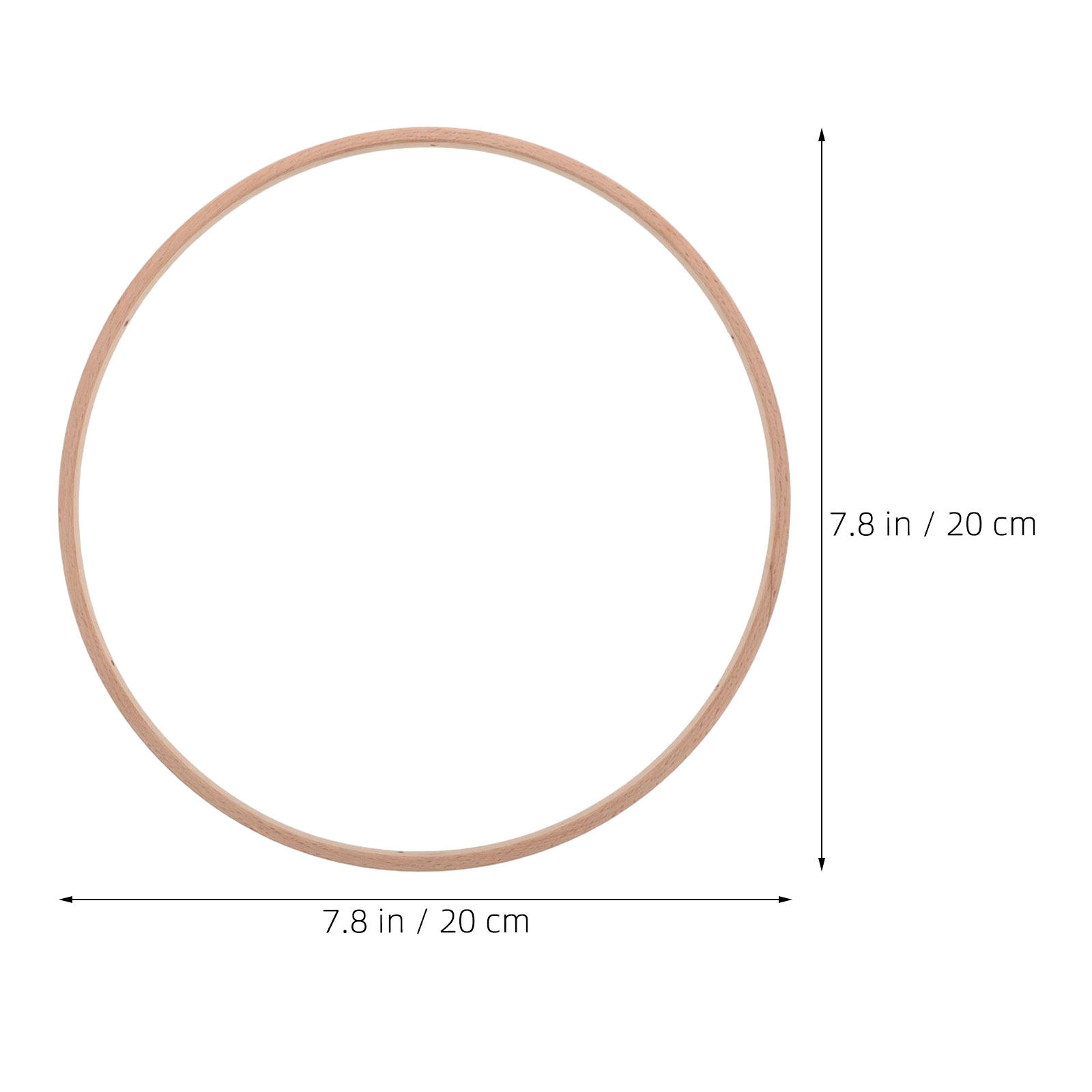 7.8 Bamboo Rings Nursery Mobil - Baby Nursery Frames 评论和价格