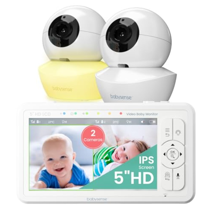 Baby monitor for nursery use,  - Baby Monitor Split Screen 评论和价格