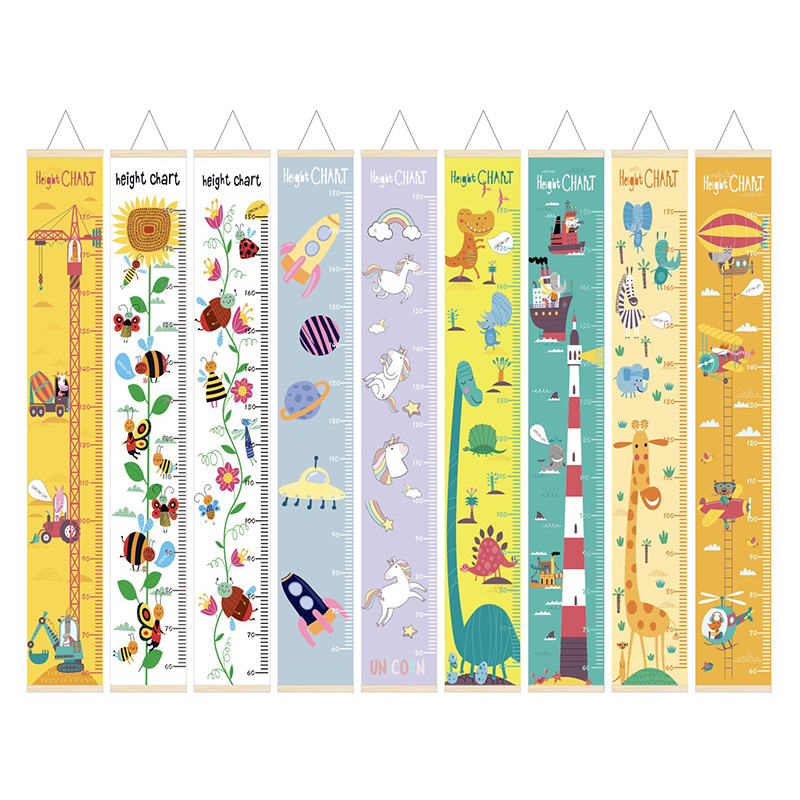60-180CM Baby Height Growth Ch - Baby Nursery Frames 评论和价格