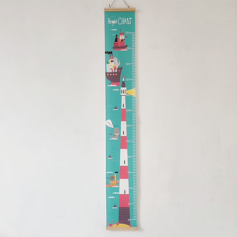 60-180CM Baby Height Growth Ch - Baby Nursery Frames 评论和价格